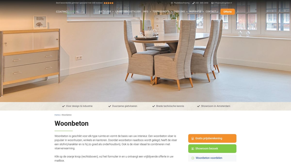 Https www coatingvloer nl woonbeton
