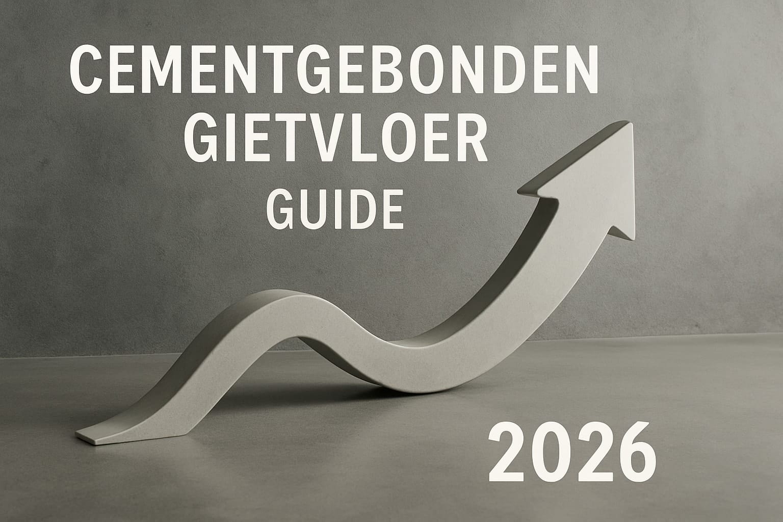Cementgebonden Gietvloer Guide 2026: Jouw Complete Handleiding