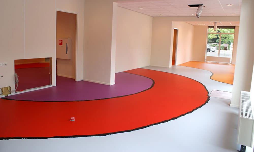 gietvloer rood