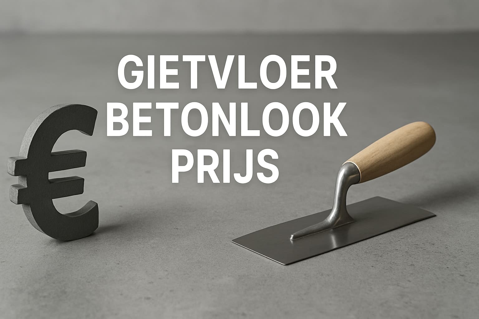 Gietvloer Betonlook Prijs: De Ultieme Gids 2026