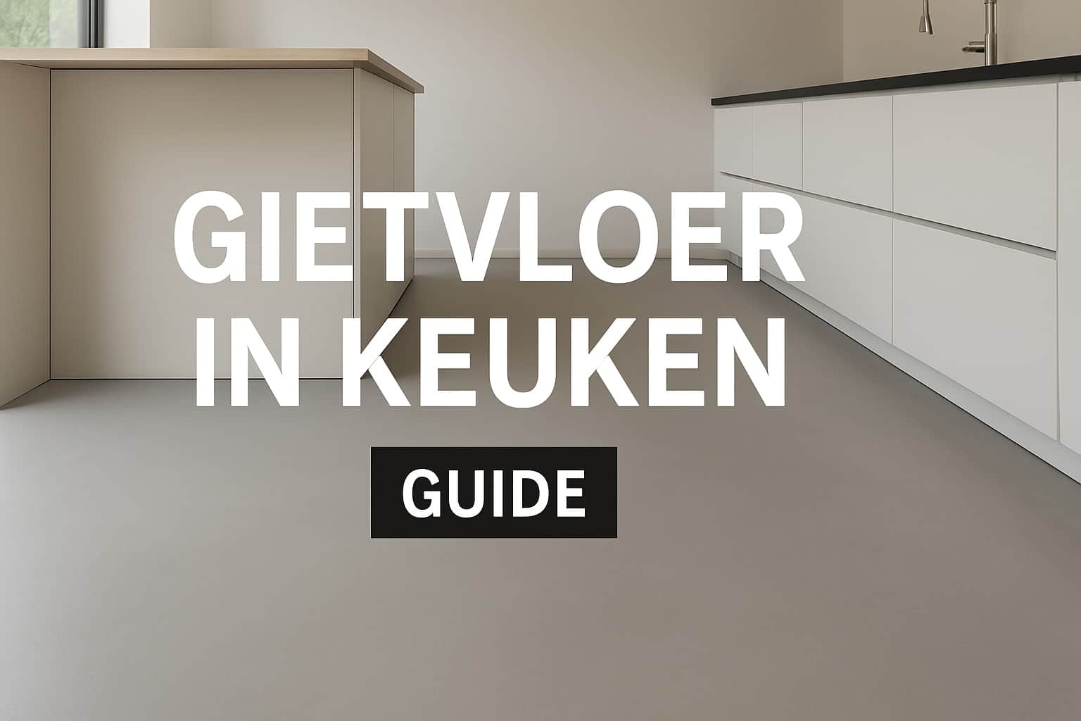 Gietvloer In Keuken Guide: Stijlvolle Keukens In 2025