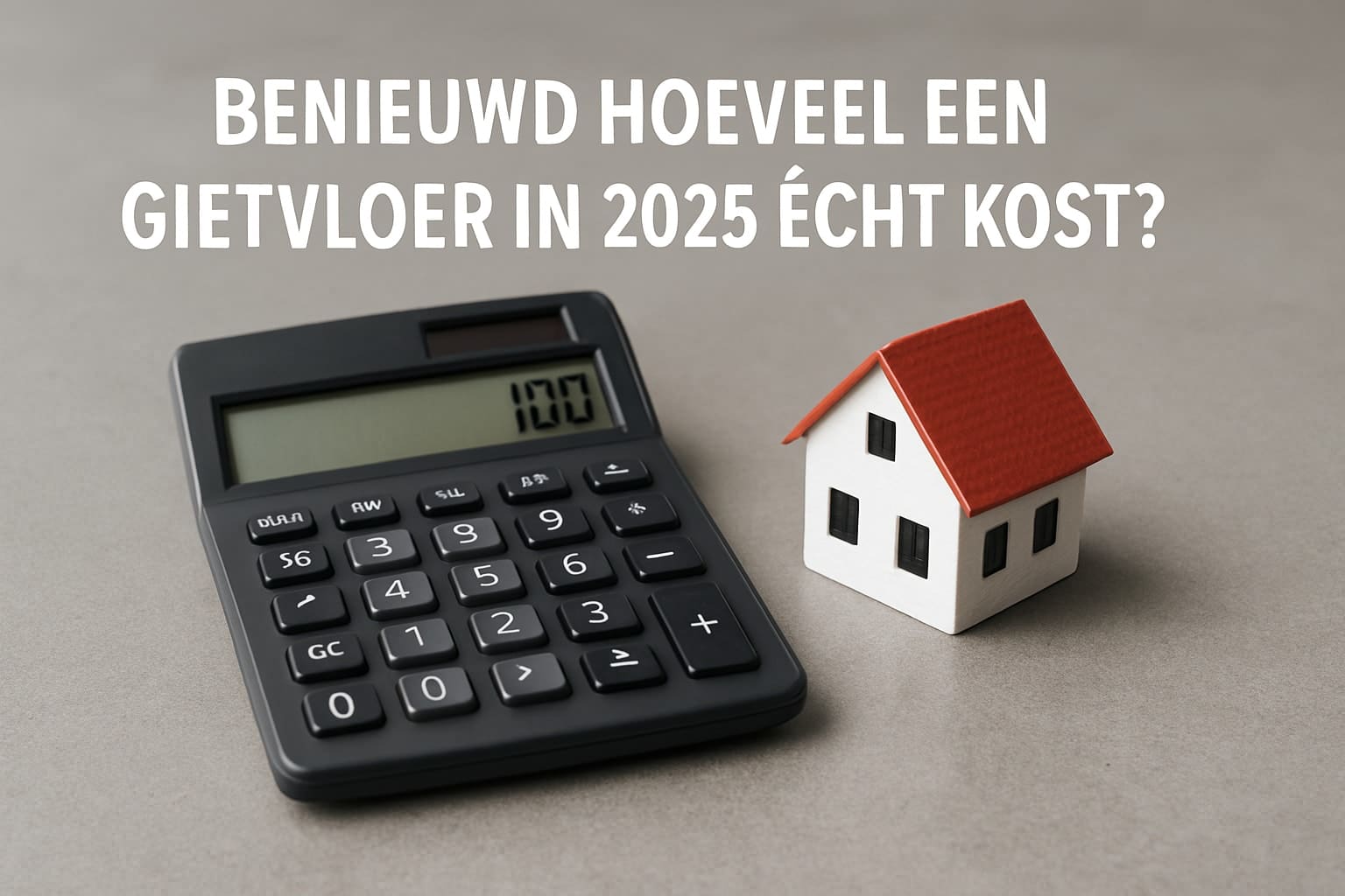 Gietvloer Prijs Berekenen Guide: Tips Voor 2025
