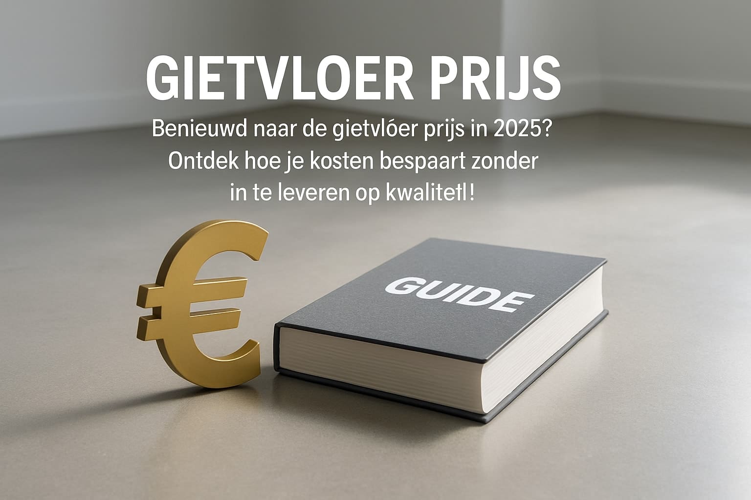 Gietvloer Prijs gids 2025: alles over kosten & besparingen