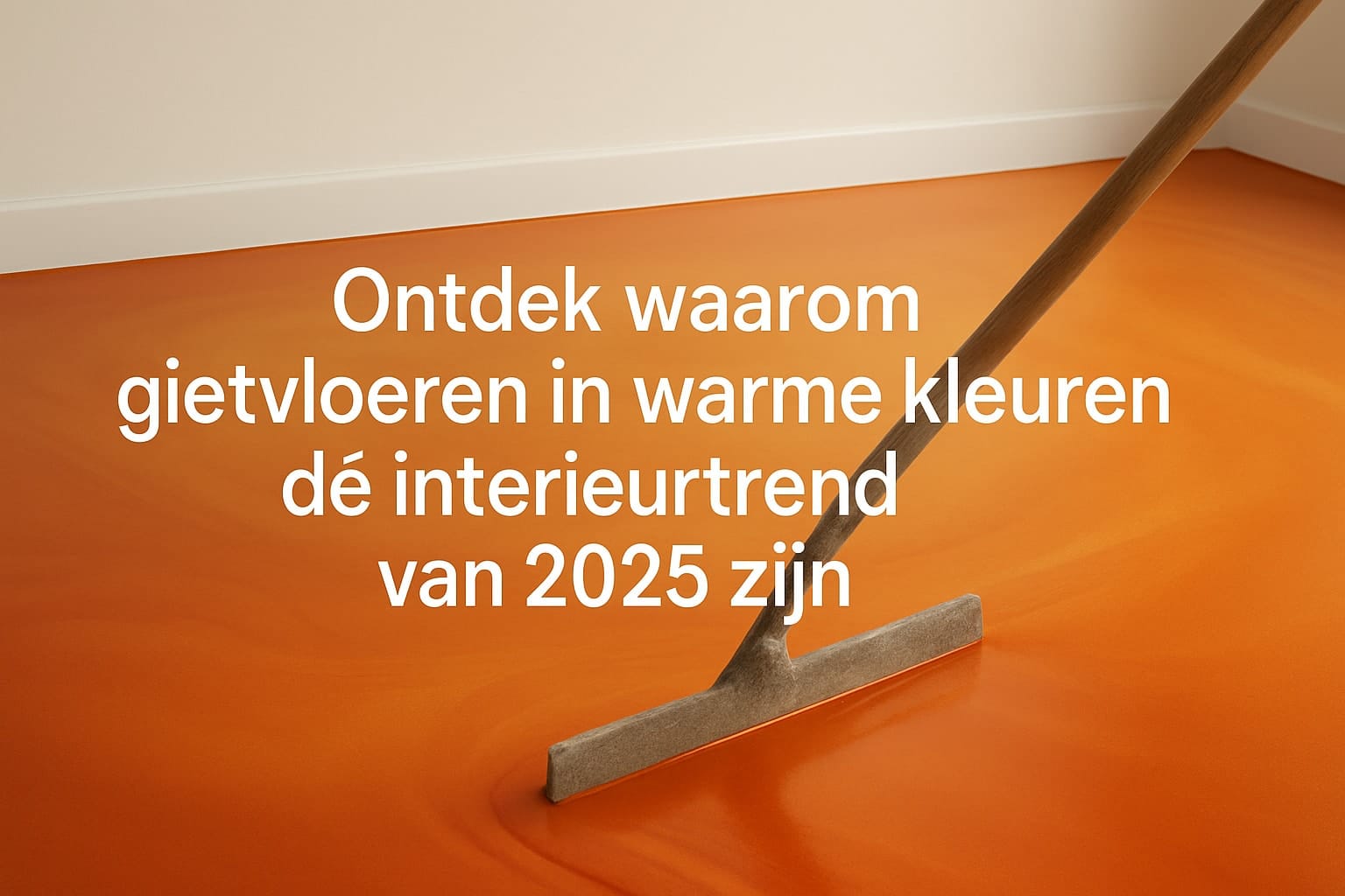 Gietvloer Warme Kleur: De Complete Gids Voor Beginners 2025