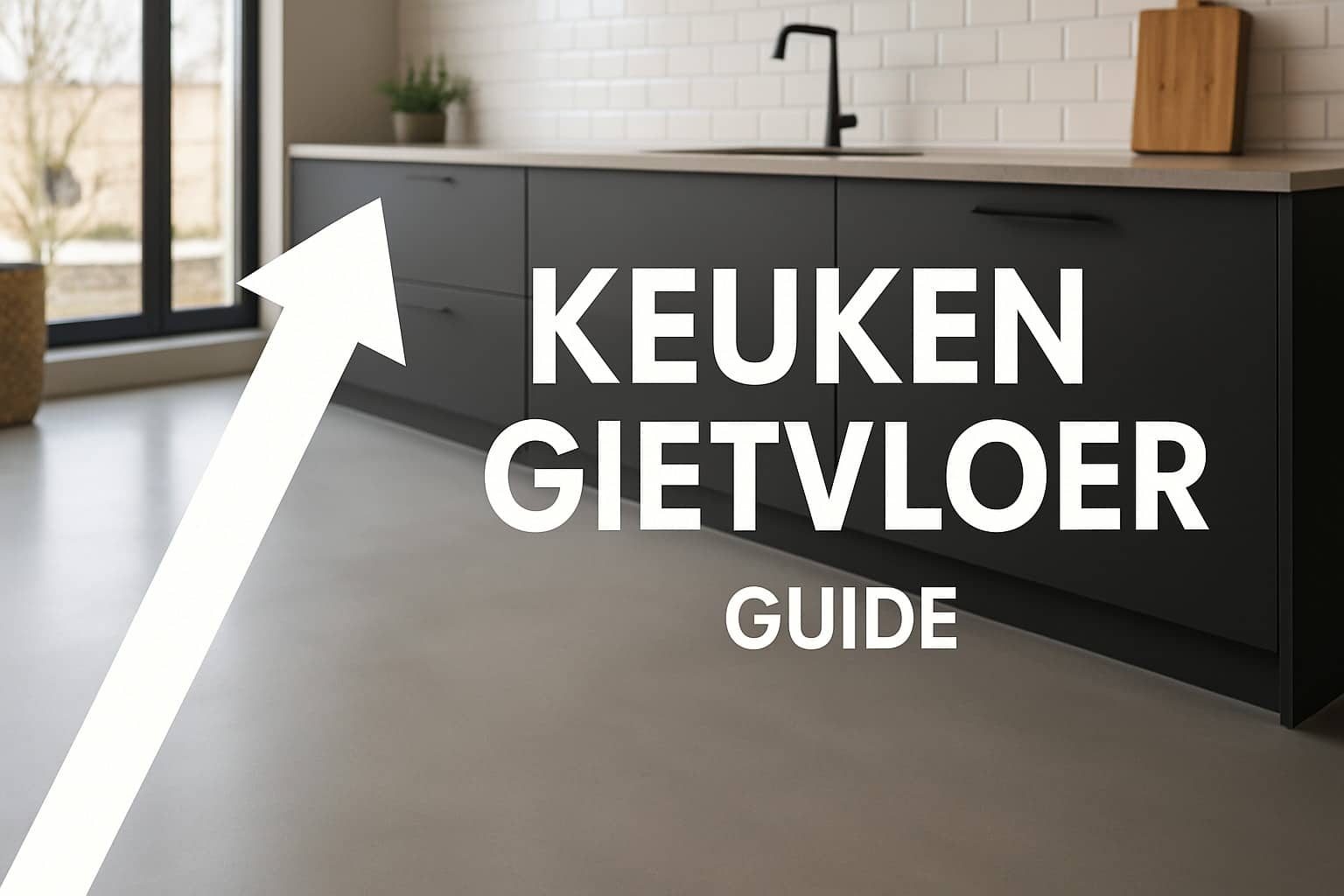Keuken Gietvloer Guide 2025: Alles Over Stijl en Praktijk