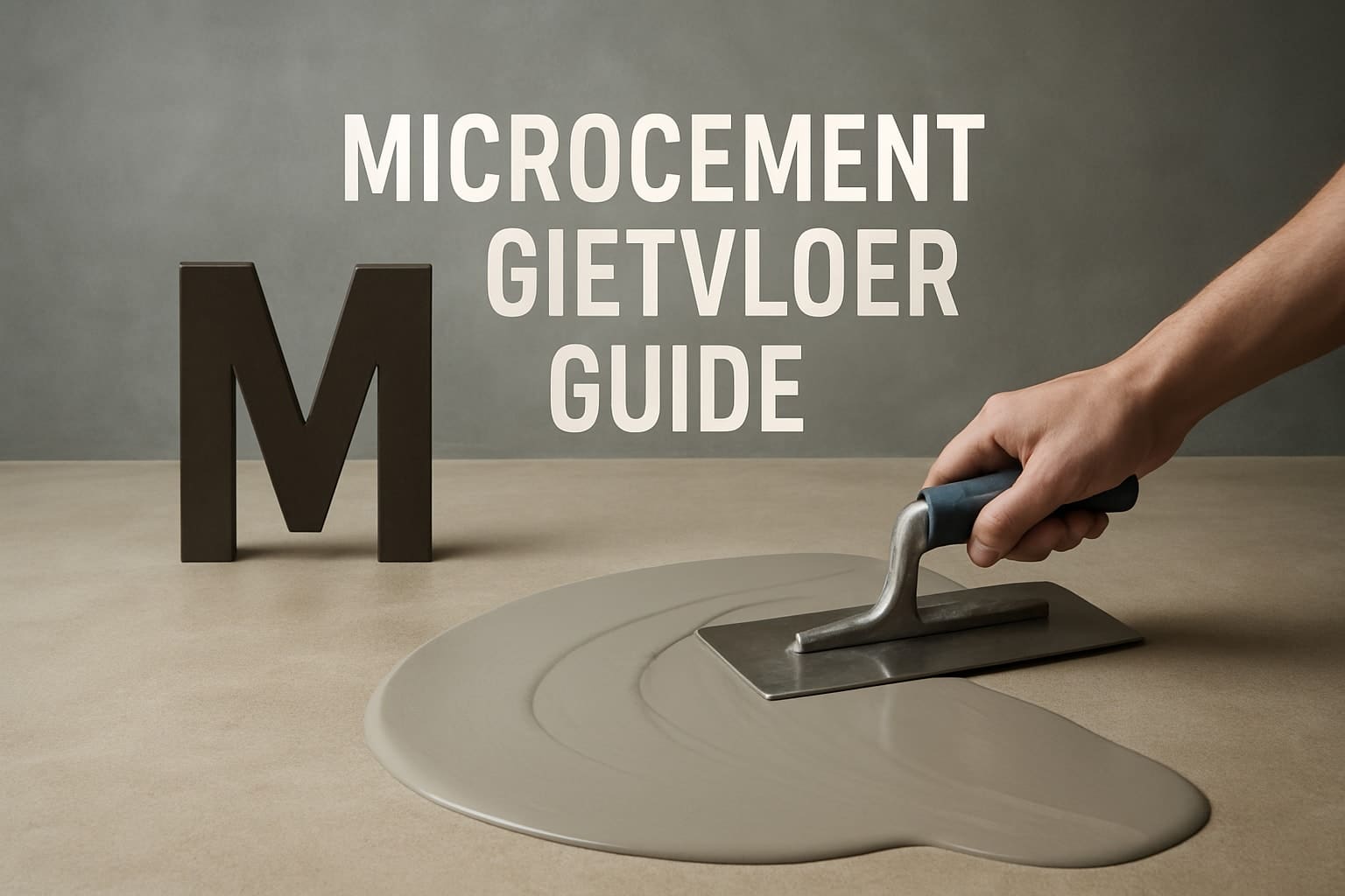 Microcement Gietvloer Guide 2025: Stijlvolle Vloeroplossing